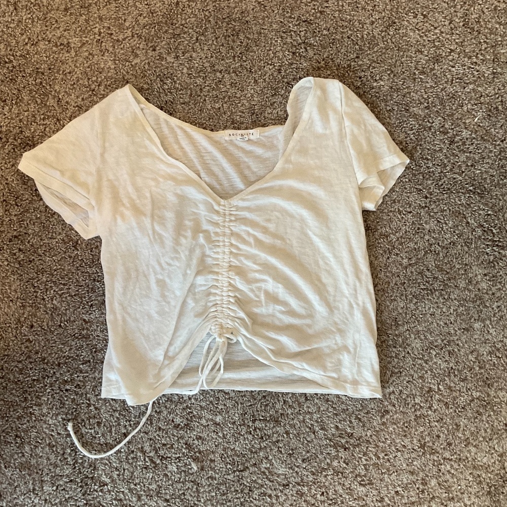 Cute white Tee